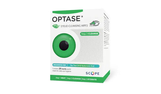 OPTASE Tea Tree Oil Eyelid Wipes
